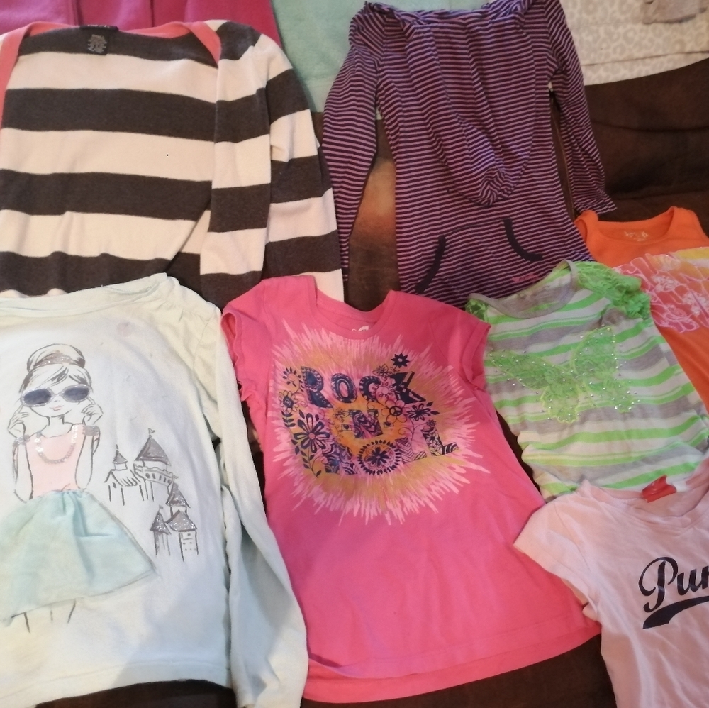 Variety Lot of girls tops